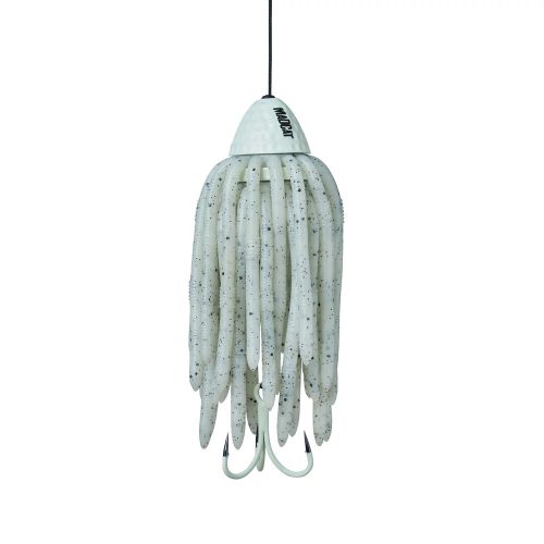  MADCAT WORMS TEASER TREBLE 2/0 GLOW IN THE DARK 200G