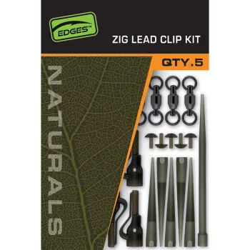 Fox EDGES™ Naturals Zig Lead Clip Kit