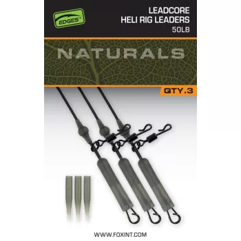 Fox EDGES™ Naturals Leadcore Heli Rig Leaders