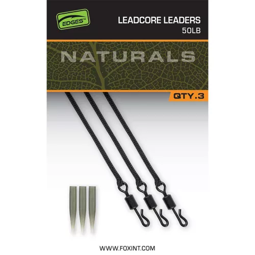 Fox EDGES™ Naturals Leadcore Leaders