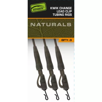 Fox EDGES™ Naturals Kwik Change Lead Clip Tubing Setup