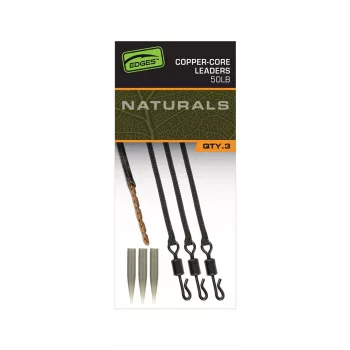 Fox EDGES™ Naturals Copper Core Leaders