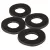 Fox Black Label Leather Washers