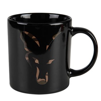 Fox Black & Camo Head Ceramic Mug