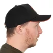 Fox Collection Baseball Cap Black & Orange