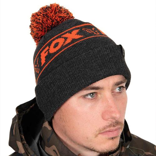 Fox Collection Bobble - Black & Orange