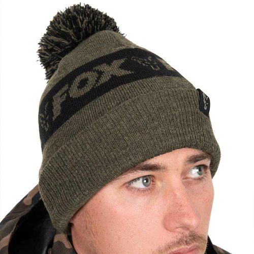 Fox Collection Bobble - Green & Black