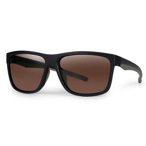 Fox Collection Green & Black Shades – Brown Lens