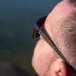 Fox Collection Green & Black Shades – Brown Lens