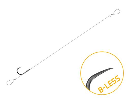 Kötött horog Delphin FLR Loop / 6db
