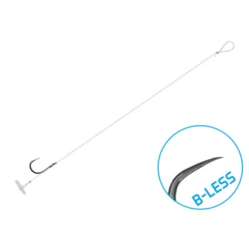 Kötött horog Delphin FLR Quickstop / 6db