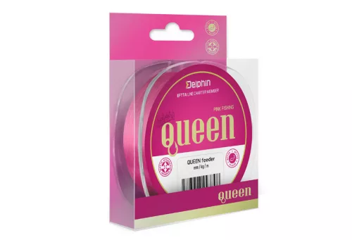 Delphin QUEEN Feeder / rózsaszín