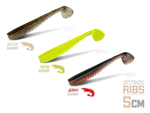 Gumihal Delphin B! StinxRIBS Shrimp / 20db