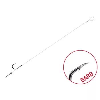Kötött horog Delphin FLR Sting / 6db