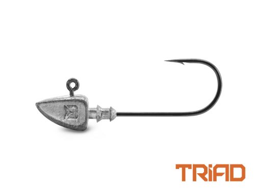 Gallérral ellátott Delphin TRIAD jigfej / 5 db