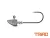 Gallérral ellátott Delphin TRIAD jigfej / 5 db