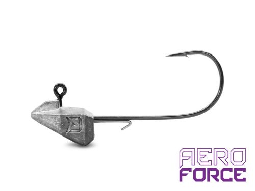 Grub-tartóval ellátott Delphin AeroFORCE jigfej / 5 db
