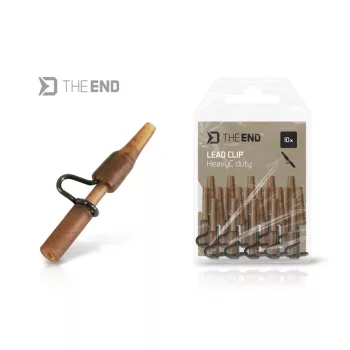 Delphin THE END HeavyC duty ólomkapocs / 10 db
