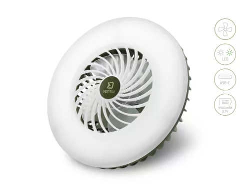 Delphin Ventix Ventilátor világítással 7W/4400mAh