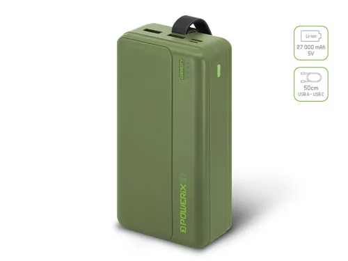 Powerbank Delphin PoweriX / 27 000 mAh