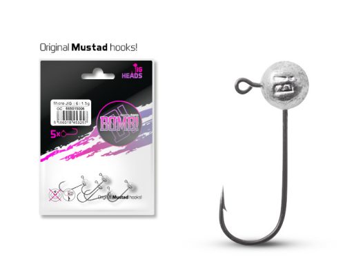 Micro jig fej Delphin BOMB! / 5db