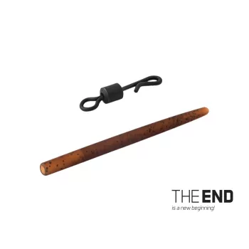THE END Forgó gyorskapocs gumihüvellyel / 6db