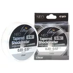 CARP EXPERT NEO TAPERED SHOCK LEADER 0.26-0.57MM 5X15MCLEAR