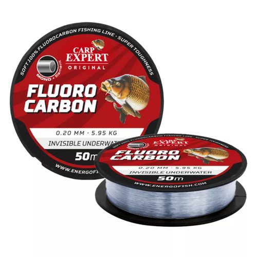 CARP EXPERT FLUOROCARBON 0,2 50M 5,95 TRANSZPARENS