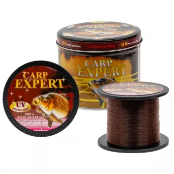 ZSINÓR CARP EXPERT UV 0,25MM 1000M FÉMDOBOZOS
