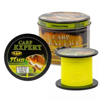 ZSINÓR CARP EXPERT UV FLUO 0,25MM 1000M FÉMDOBOZOS