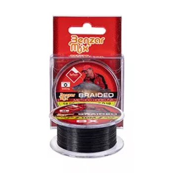 BENZAR BRAIDED METHOD HOOKLINK 0,06 10M 4,21KG BLACK