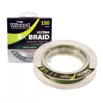 WIZARD ULTIMA 8X 0.07MM MOSS GREEN BRAID 150M 6,11KG