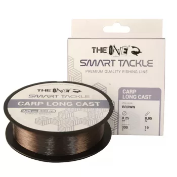 THE ONE CARP LONG CAST BROWN 300M 0.25MM 8,95KG 19LB