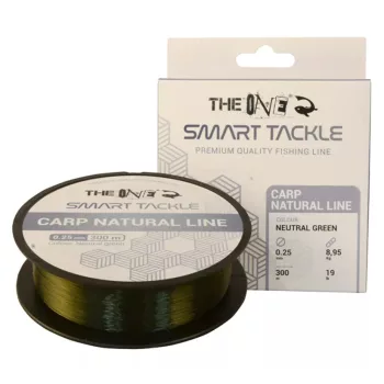   THE ONE CARP NATURAL LINE NEUTRAL GREEN 300M 0.25MM 8,95KG 19LB