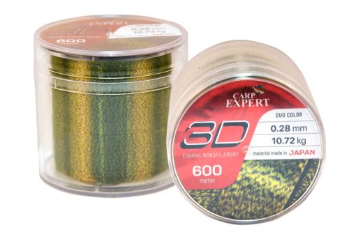 CARP EXPERT 3D 600M/SPOOL CAMOUFLAGE 0.25MM 10,55KG