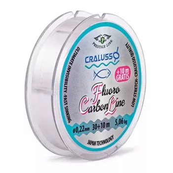 CRALUSSO ZSINÓR FLUORO CARBON 0,14 MM (30+10 M)
