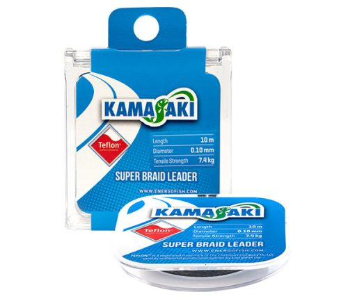 KAMASAKI SUPER BRAID LEADER 10M 0.25MM 20,7KG