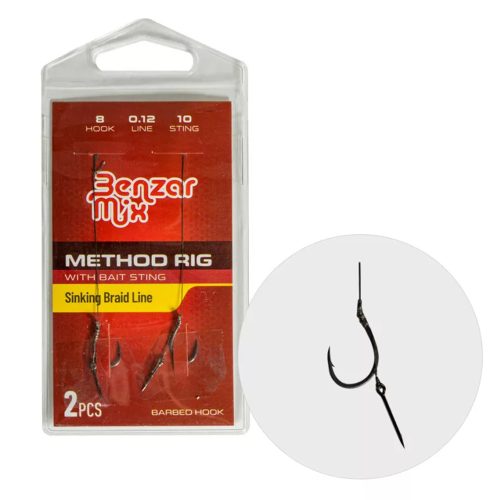 BENZAR METHOD KÖTÖTT HOROG 10 (SZAKÁLL NÉLKÜLI) FONOTT ZSINÓRON 7MM CSALI TÜSKÉVEL