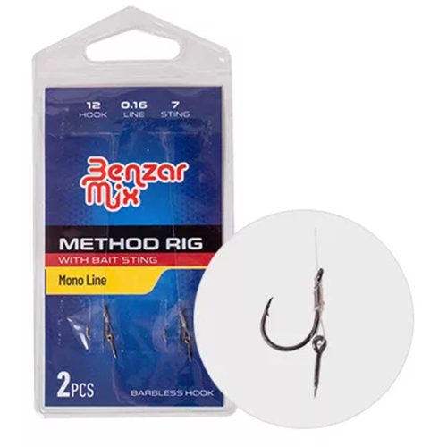 BENZAR METHOD KÖTÖTT HOROG 8 MONOFIL ZSINÓRON 10MM CSALI TÜSKÉVEL
