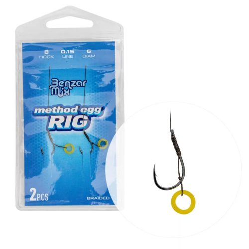 BENZÁR BRAIDED METHOD EGG RIG 10