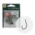 MARUTO HOROG 8355BL CARP HOOKS FORGED STRAIGHT EYE BARBLESS HC BLACK NICKEL 4