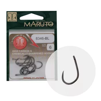   MARUTO HOROG 8346BL T.D.E.10° BARBLESS HC FORGED BLACK NICKEL 6