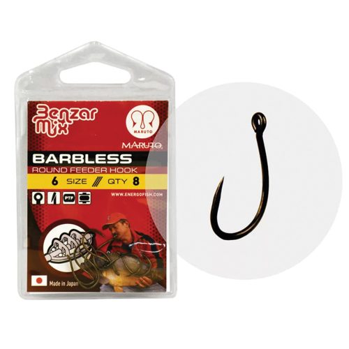 MARUTO 4626 12 BENZAR BARBLESS ROUND FEEDER HOROG 8DB/CS