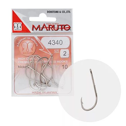 MARUTO HOROG 4340 1/0 NICKEL 10DB/CS