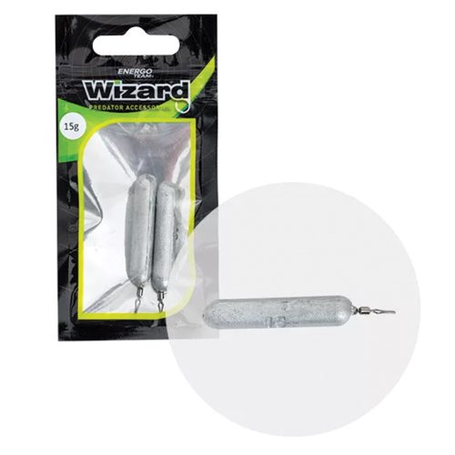 WIZARD DROPSHOT PÁLCA ÓLOM 7G GO GREEN 2DB/CS