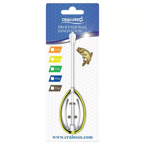 CRALUSSO BIG ROCKET METHOD KOSÁR+TÖLTŐ FEHÉR (1+1DB/CSOMAG) 50 G