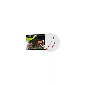   WIZARD MONSTER SURFACE LIVEBAIT DOUBLE MONOBRAID RIG 9/0+11/0 ROUND