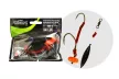 WIZARD MONSTER RIVER UPOSE PRO DOUBLE MONOBRAID RIG 10G 6/0+8/0 SPECIMEN