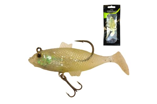 WIZARD SWIMBAIT - BIG PERCH - 3 INCH HOLOWHITE
