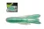 WIZARD BASS GRUB CLEAR-GREEN 7CM 5PCS/BAG